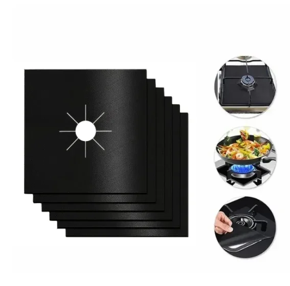 6/10/12 шт. подкладка для крышки кухонной плиты