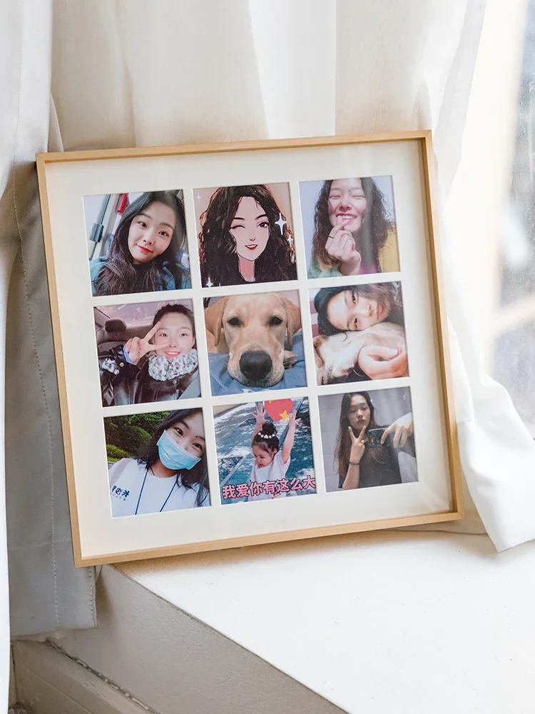 Фоторамка на заказ 48/ Jiugongge для пар фоторамка стену фотография день рождения