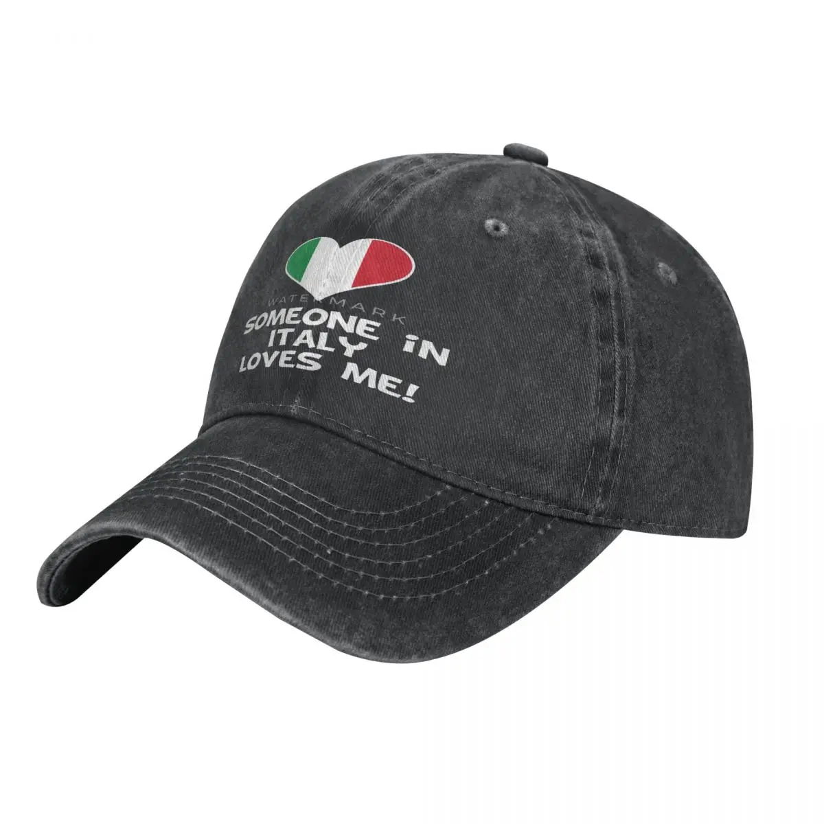 

Someone In Italy Loves Me Casquette, Cotton Cap Customizable Moisture Wicking Travel Nice Gift