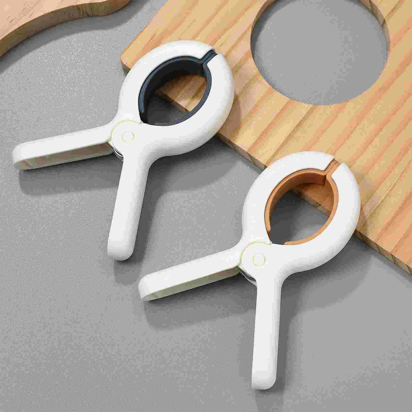 

6 Pcs Beach Quilt Windproof Fixing Clip Towel Clips Small Clamps Needle Holder Plastic Clothes Pins Clothespin Forceps