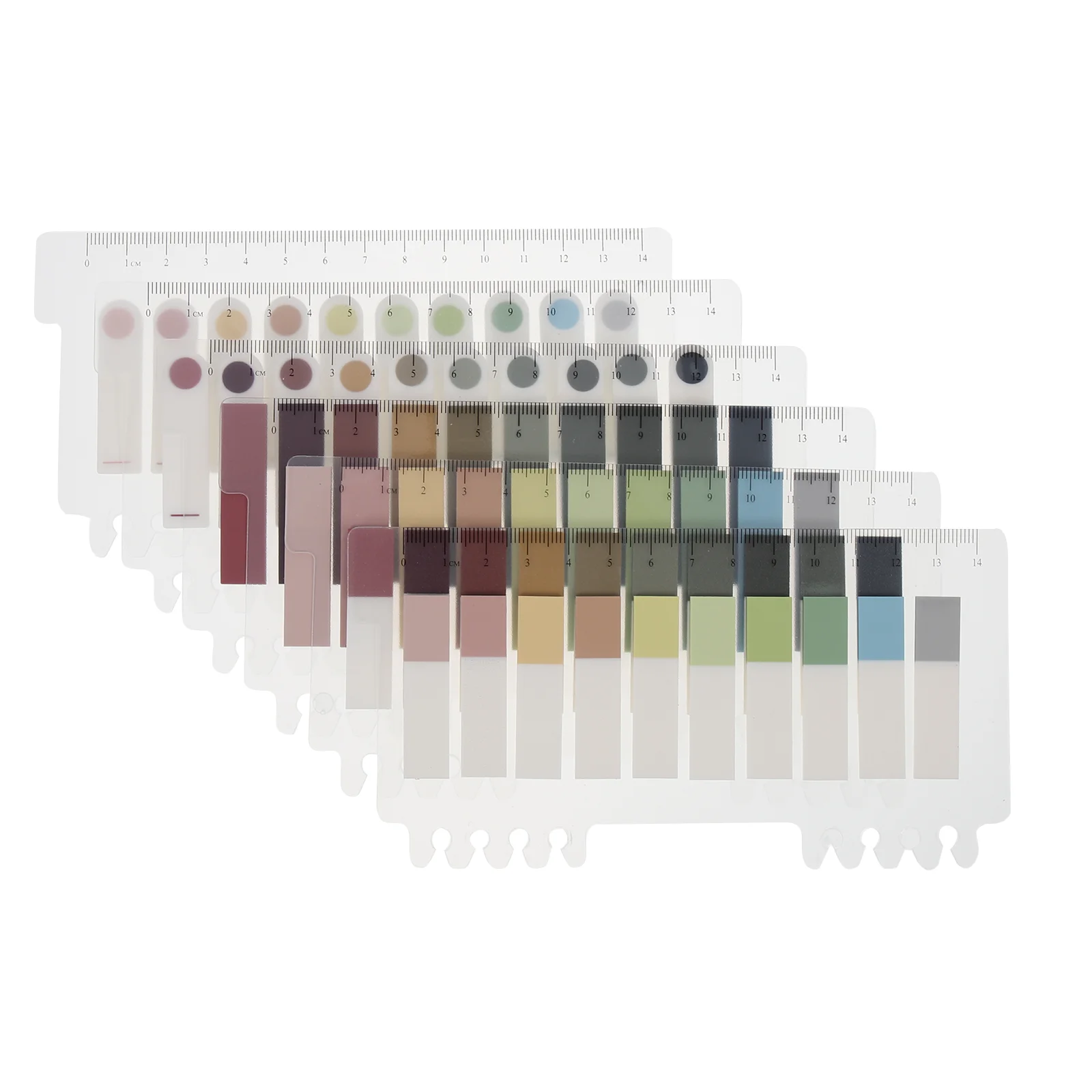 

1200pcs Portable Page Markers Office Marking Stickers Adhesive Memo Pads