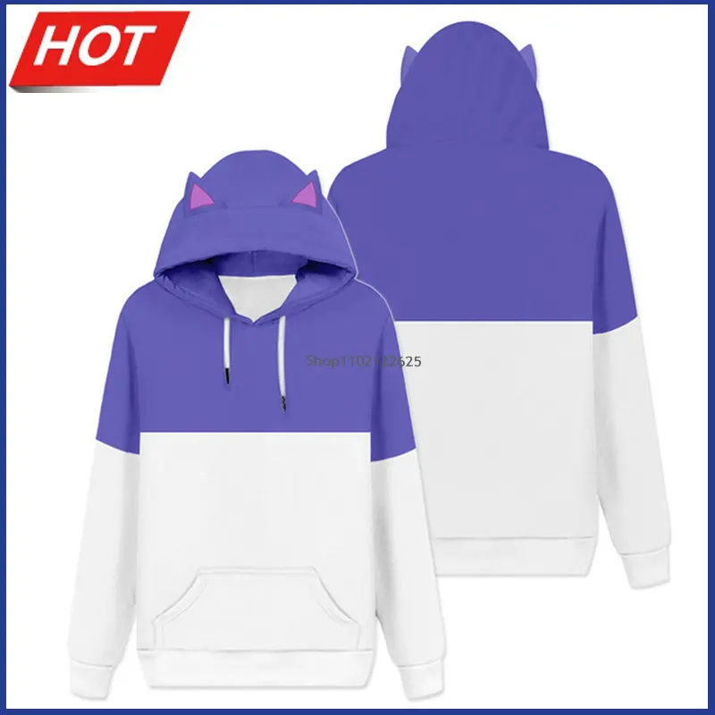 

The Owl Cosplay House Luz Noceda Cosplay Hood Hoodie Cat Ears Long Sleeve Hooded Sweatshirt Men Women Casual Streetwear Pullover