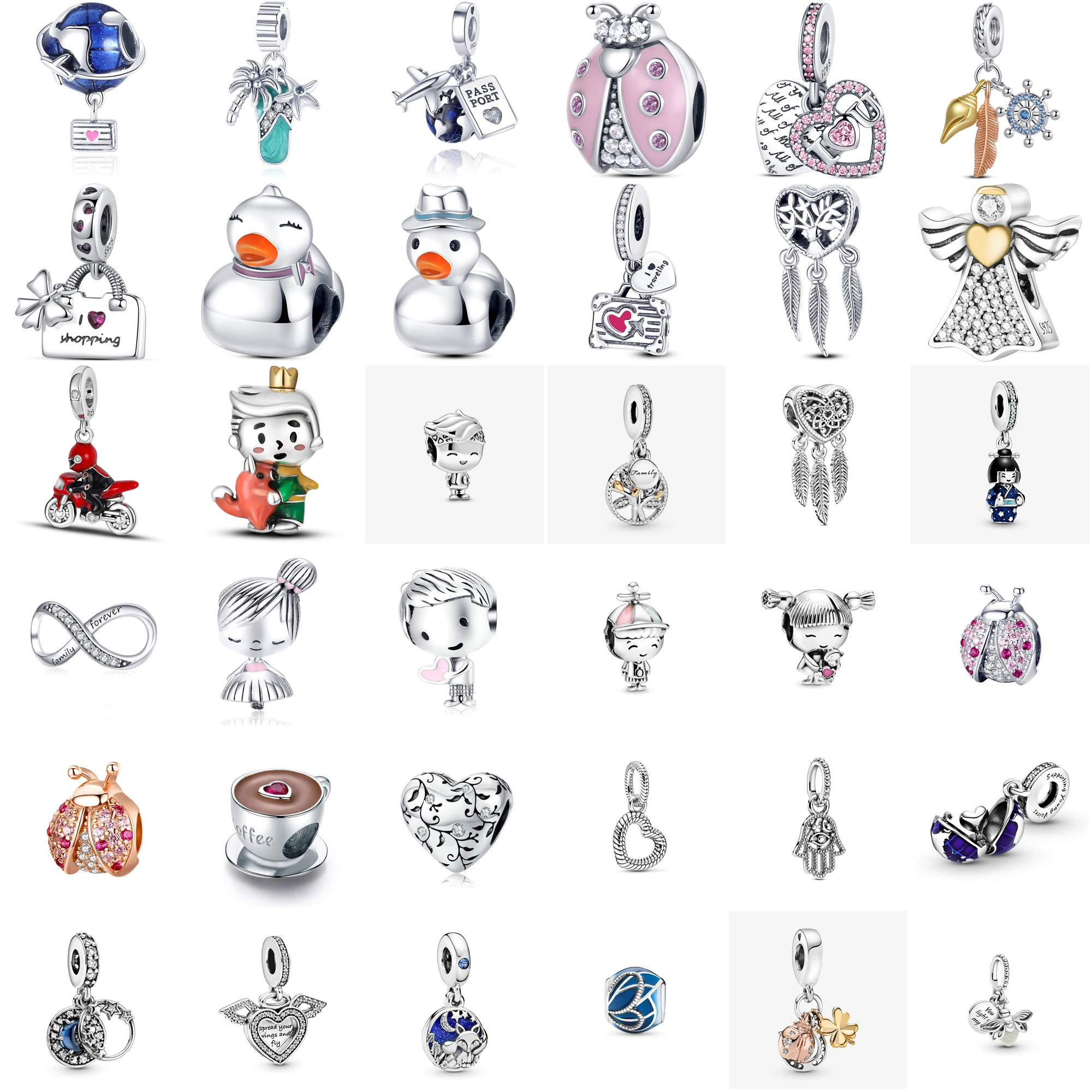 Бусина-Шарм Ловец снов из серебра 925 пробы для браслета | Украшения и аксессуары