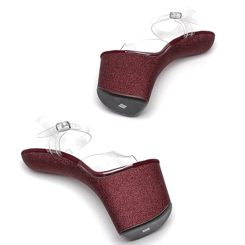 Auman Ale Новинка сексуальная обувь из ПВХ стильная для стриптиза молодежная