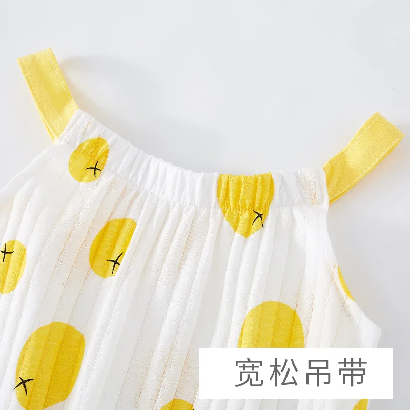 Летний детский Мягкий комбинезон из искусственного хлопка наряды милая Одежда