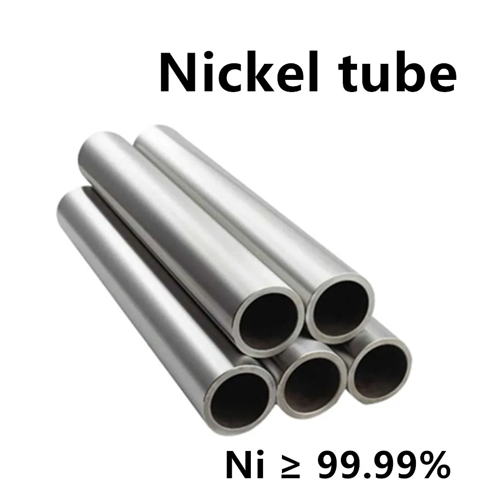 

100mm Nickel tube high-Purity Capillary Ni ≥ 99.99% for Experiments Scientific Research institutions Diameter 6mm 10 12 20 25