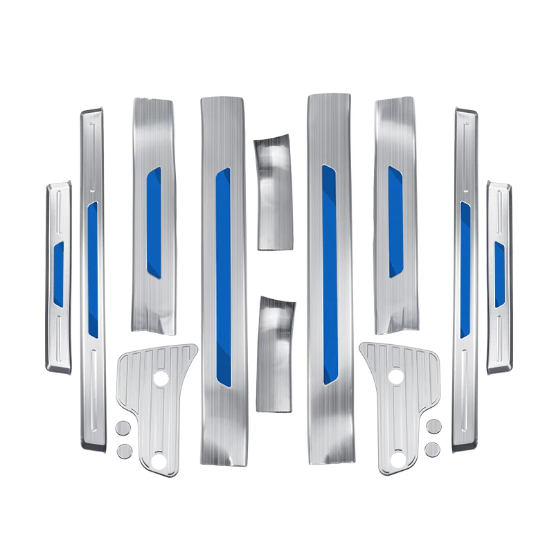 Пороговая педаль из нержавеющей стали для Toyota Land Cruiser Prado 150 Lc150 Fj150 2010-2022 2021