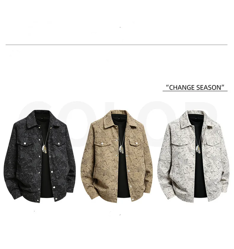 Мужское зимнее пальто 2025 года новый стиль рабочая одежда с лацканами топы