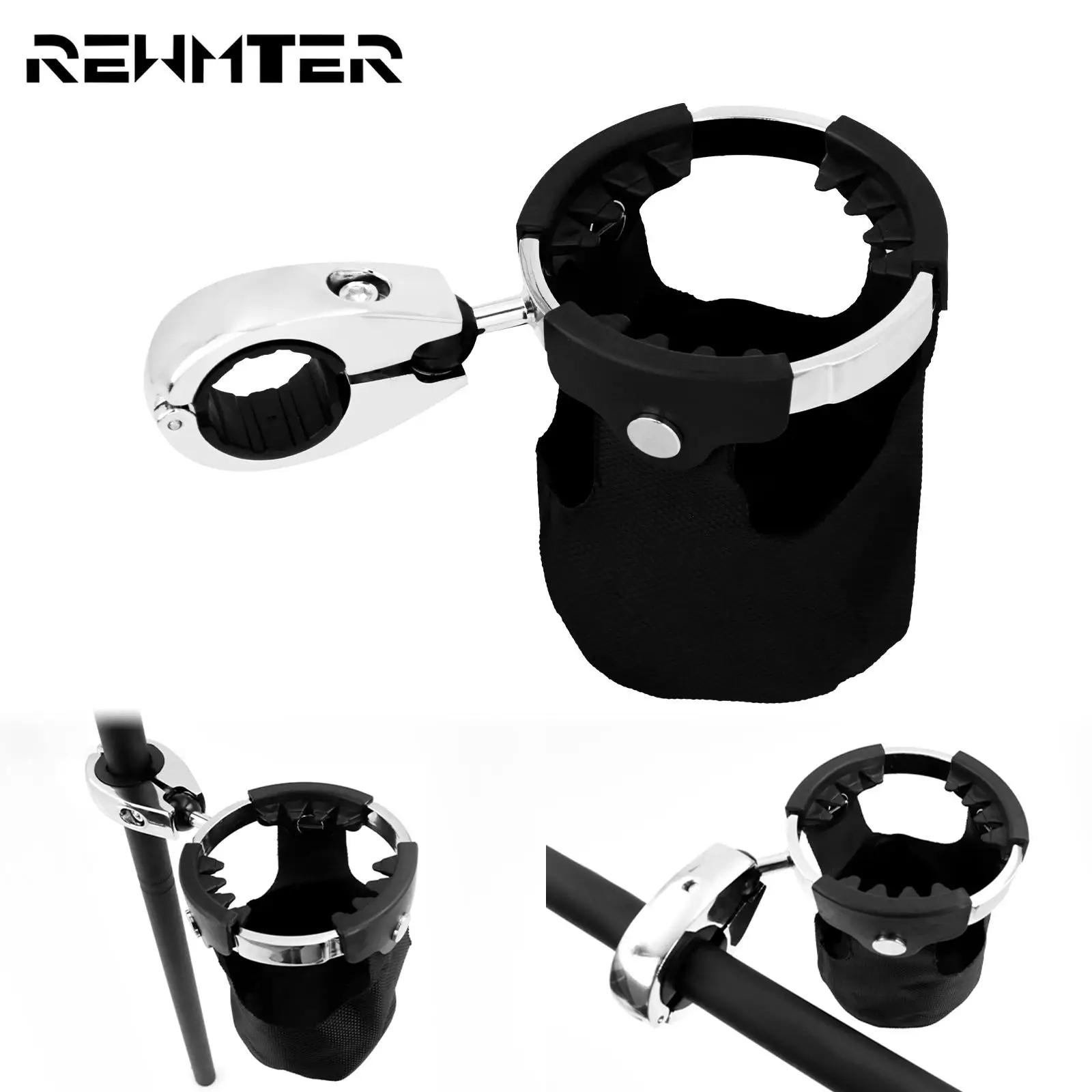 Mount Drink Bicycle Handlebar Holder For Harley Softail Tour