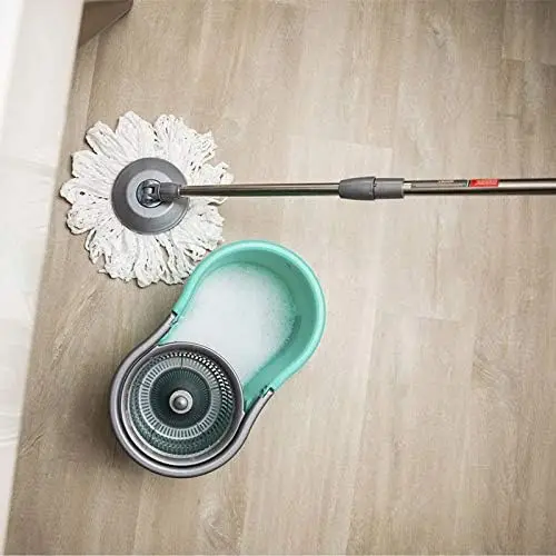 

Mop Balde Esfregão Verde Limpeza Pesada 13L e Refil Extra