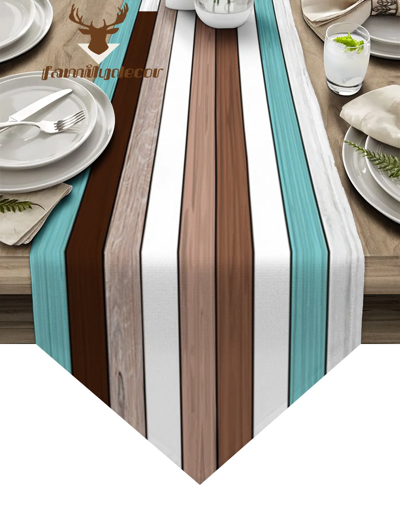 

Современная скатерть под дерево, Декоративная скатерть для деревенского свадебного декора, для дома, отеля, вечеринки, столового стола