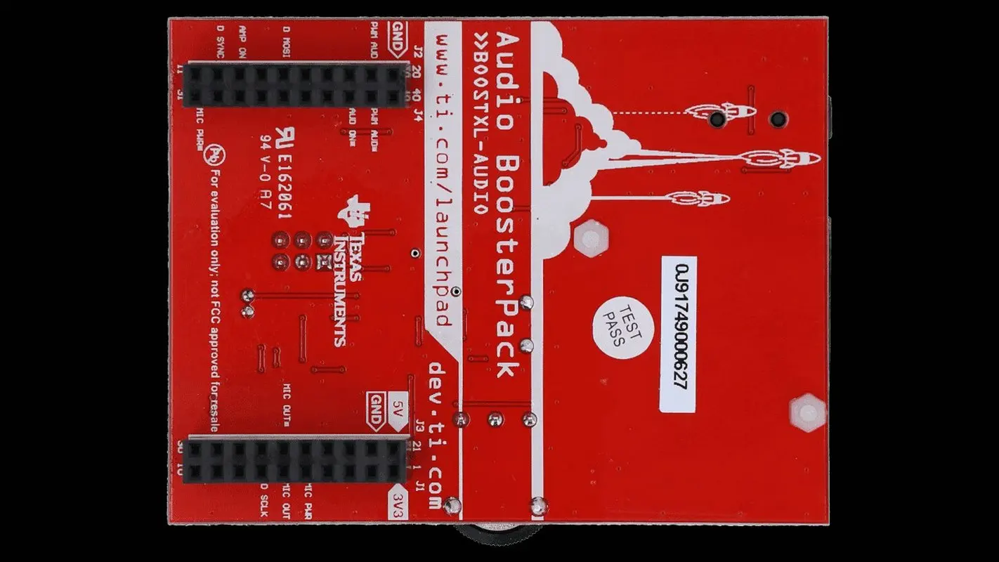 Панель с модулем запуска для обработки аудиосигнала