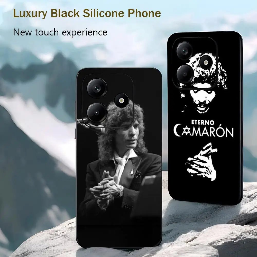Фото Чехол для телефона Hot Star C-Cama-ron DelaIslas для Xiaomi Redmi 14C 13C 12C Note15 14 13 12 11 Pro Plus S, мягкий черный чехол для телефона №2