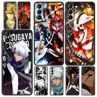 bleach anime phone case for samsung galaxy s22 s20 fe s21 ultra 5g s9 s8 s10 plus s10e note 10 lite 20 soft silicone black cover