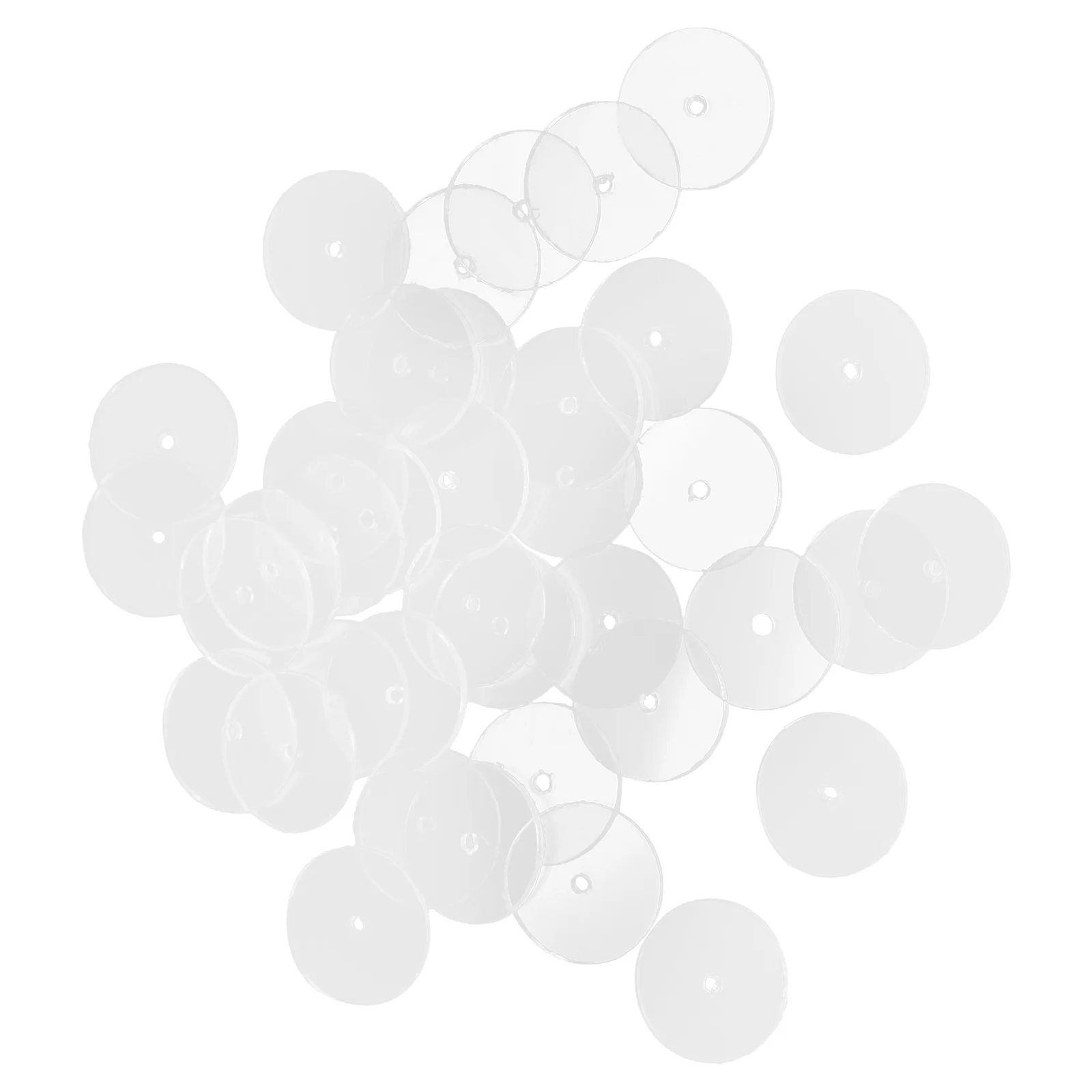 50 шт. прокладка для сережек пластиковые диски серьги-подкладки задние части