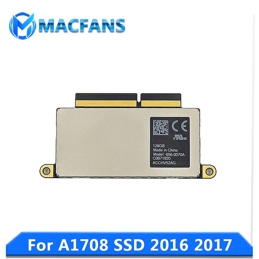 Оригинальный SSD-накопитель A1708, 128 ГБ, 256 ГБ, внешний накопитель для Macbook Pro Retina 13 дюймов, твердотельный накопитель A1708 SSD 656-0042B 512 года MLL42LL