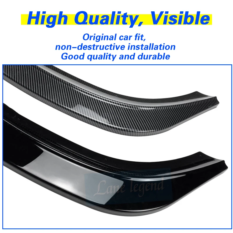 Автомобильный нижний передний бампер губа под разветвитель диффузор