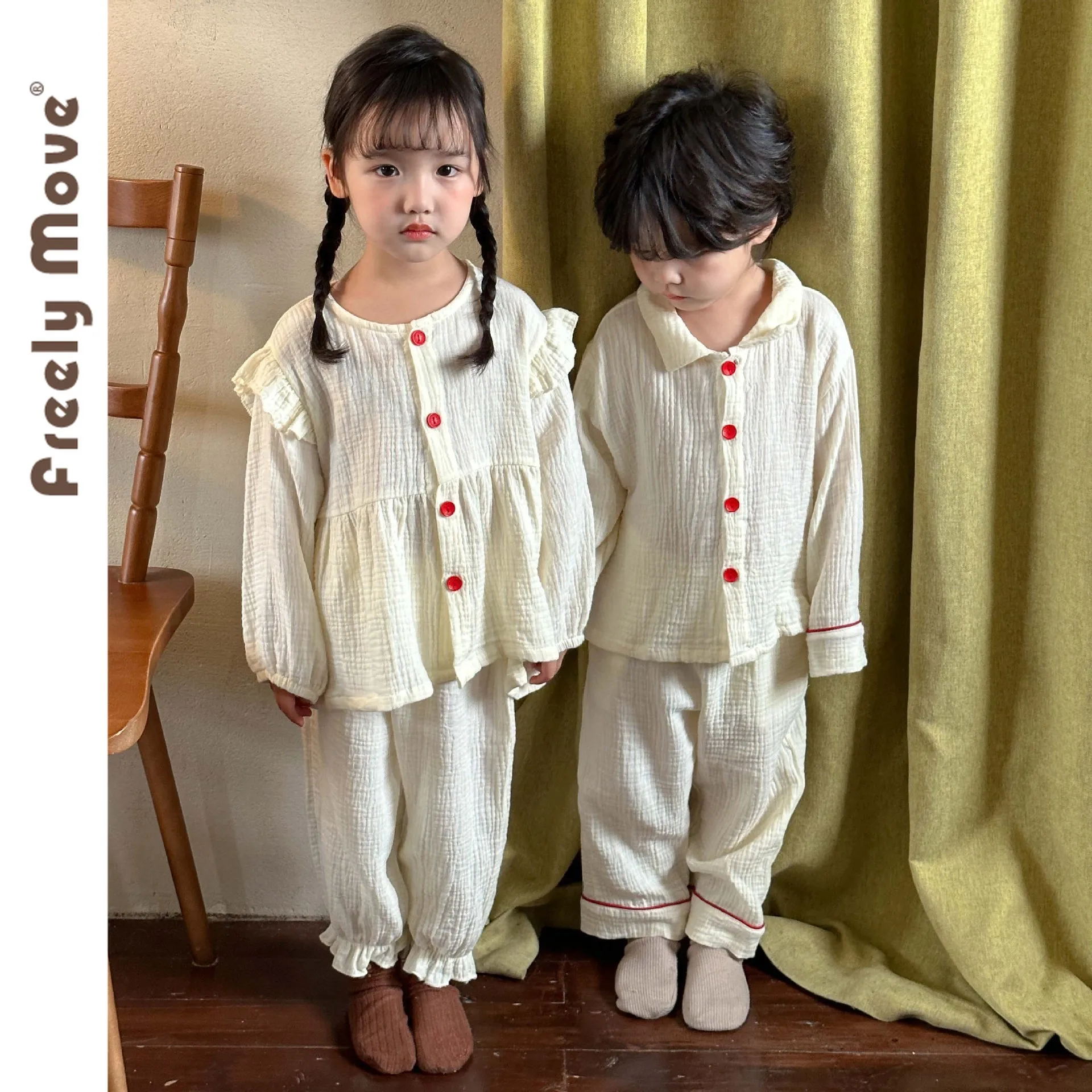 

Children Kids Clothes Sets for Boys Girls Suit Pajamas Clothinng Autumn Soft Shirts Pants 2pcs Sleepwear Outfits 2023