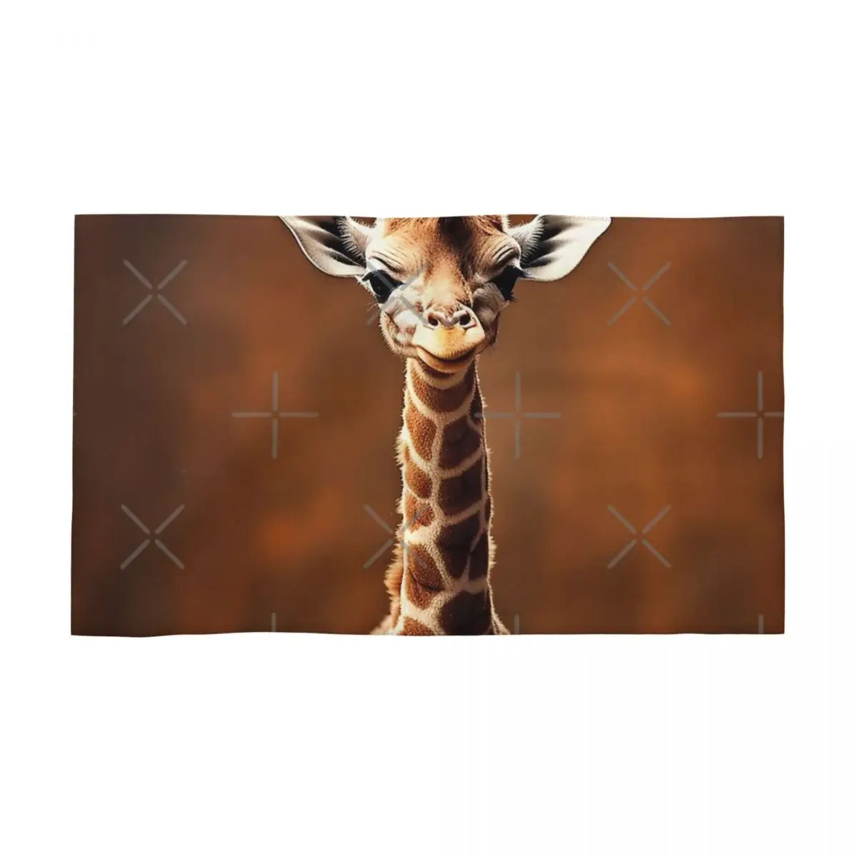 Baby Giraffe 40x70cm Face Wash Cloth Skin-friendly Suitable 