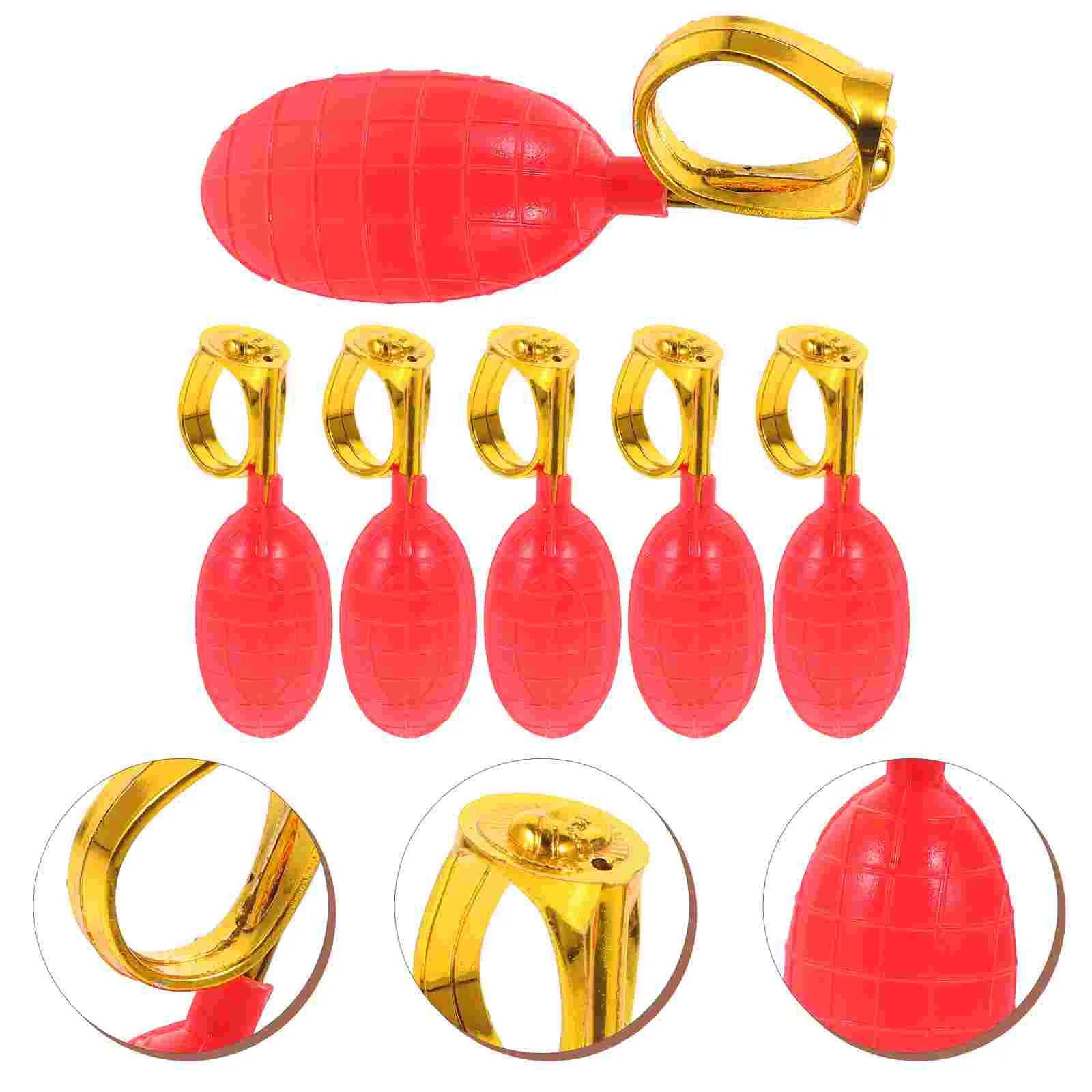 6 шт. спрей-кольцо сувениры для вечеринки хитрая водная игрушка игрушки на день