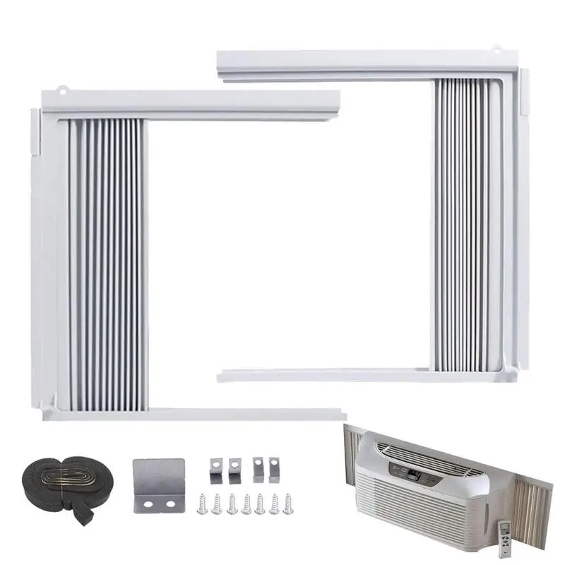 

Window Air Conditioner Side Panels Window AC Insulation Foam Side Panels Adjustable Air Conditioner Panels For Window Units Air
