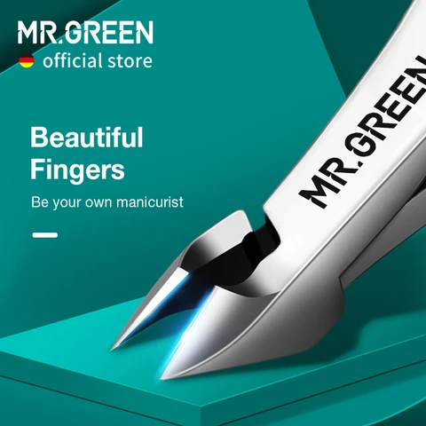 Ножницы для кутикулы MR.GREEN из нержавеющей стали — фото модели