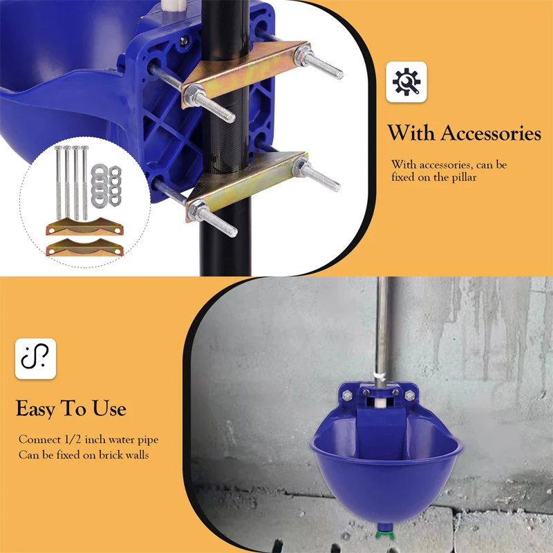 Новая автоматическая поилка для скота овцы козла с клапаном качественный фонтан