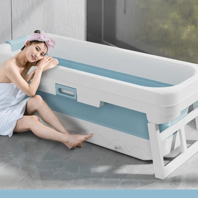 

Small Bath Tub Swimming Pool Inflatabl Bathtubs Showe Foot Spa Baby Tub Adult Bathtub Piscina Inflavel Bathroom Showers DX50YT