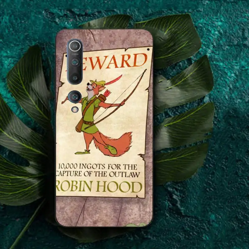 Фото Disney Robin Hood чехол для телефона для Redmi Note 8 7 9 4 6 pro max T X 5A 3 10 lite pro №4