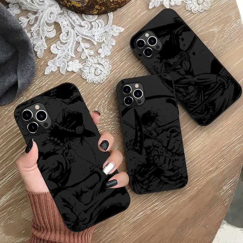 

Anime Role Luffy Roronoa Zoro Phone Case For iphone 14 13 12 11 Pro XS MAX 8 7 Plus X XR Cover