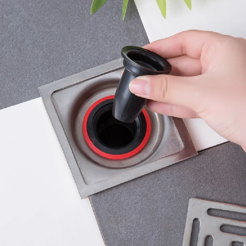 

1/2 Silicone Floor Drain Shower Kit Bathroom Accessories Anti-odor Insect-proof Artifact Water Seal No Smell Household Bathroom