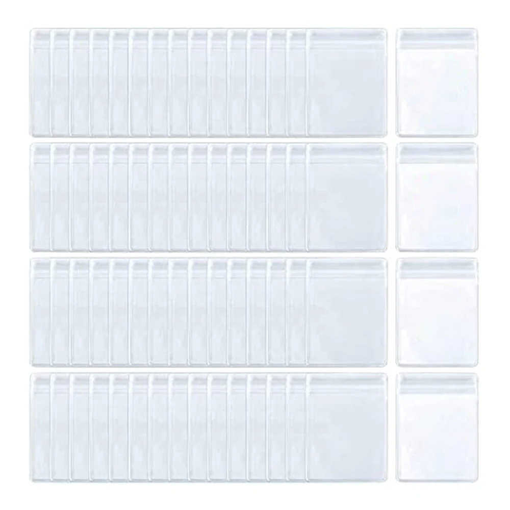 

200 Pcs PVC Jewelry Bags Seal Jewelry Storage Bags Clear Zipper Lock Bags Sealable Jewelry Storage Bags (6 x 8cm)
