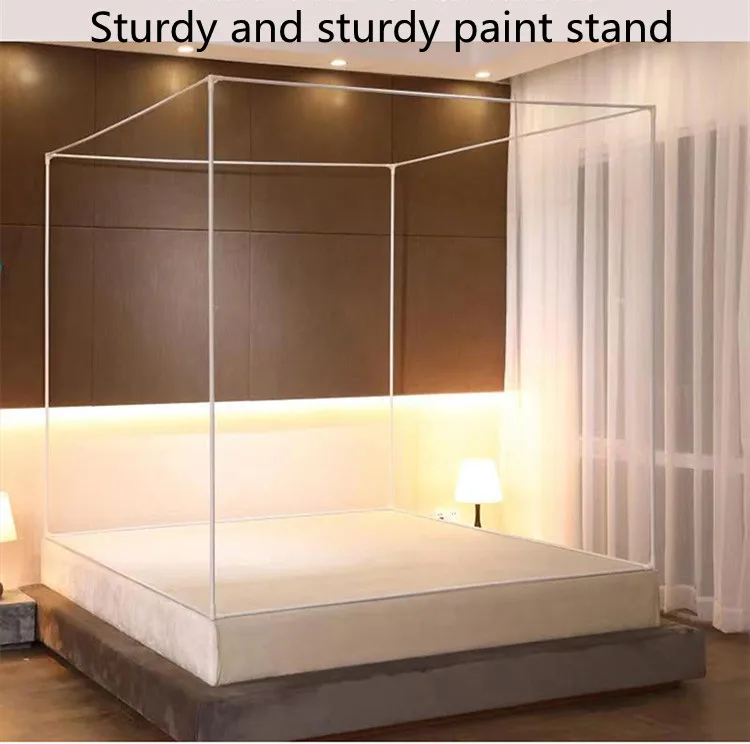 новая однотонная москитная сетка с 3 дверями и полным дном чтобы ребенок не упал