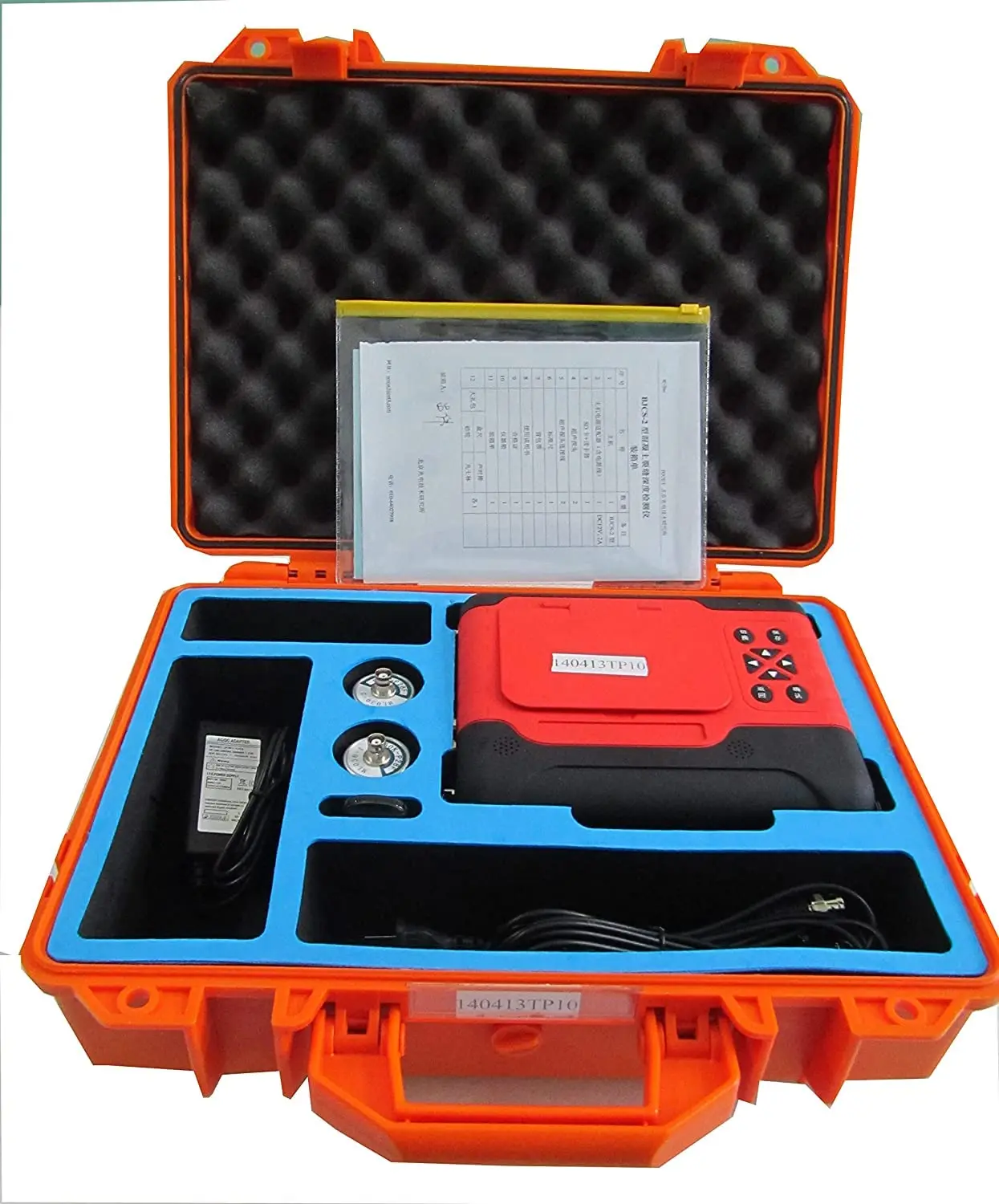 Встроенный детектор трещин с цветным сенсорным TFT-экраном применяется для