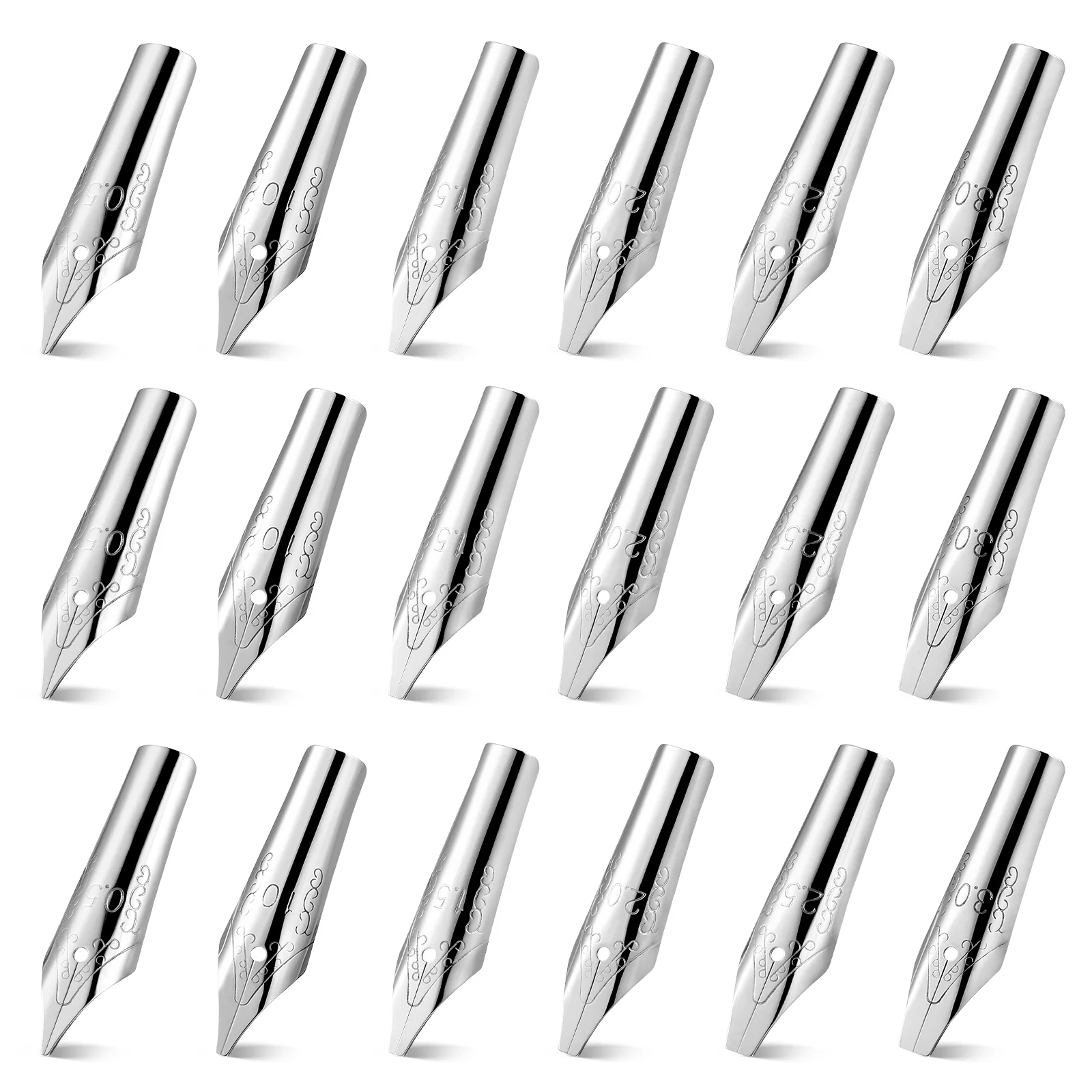 

30 Pcs Pen Nibs Fountain Pen Replacement Nibs Calligraphy Pen Supplies
