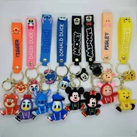 disney sweater mickey and minnie series doll keychain new creative pendant couple bag car key chain accessories