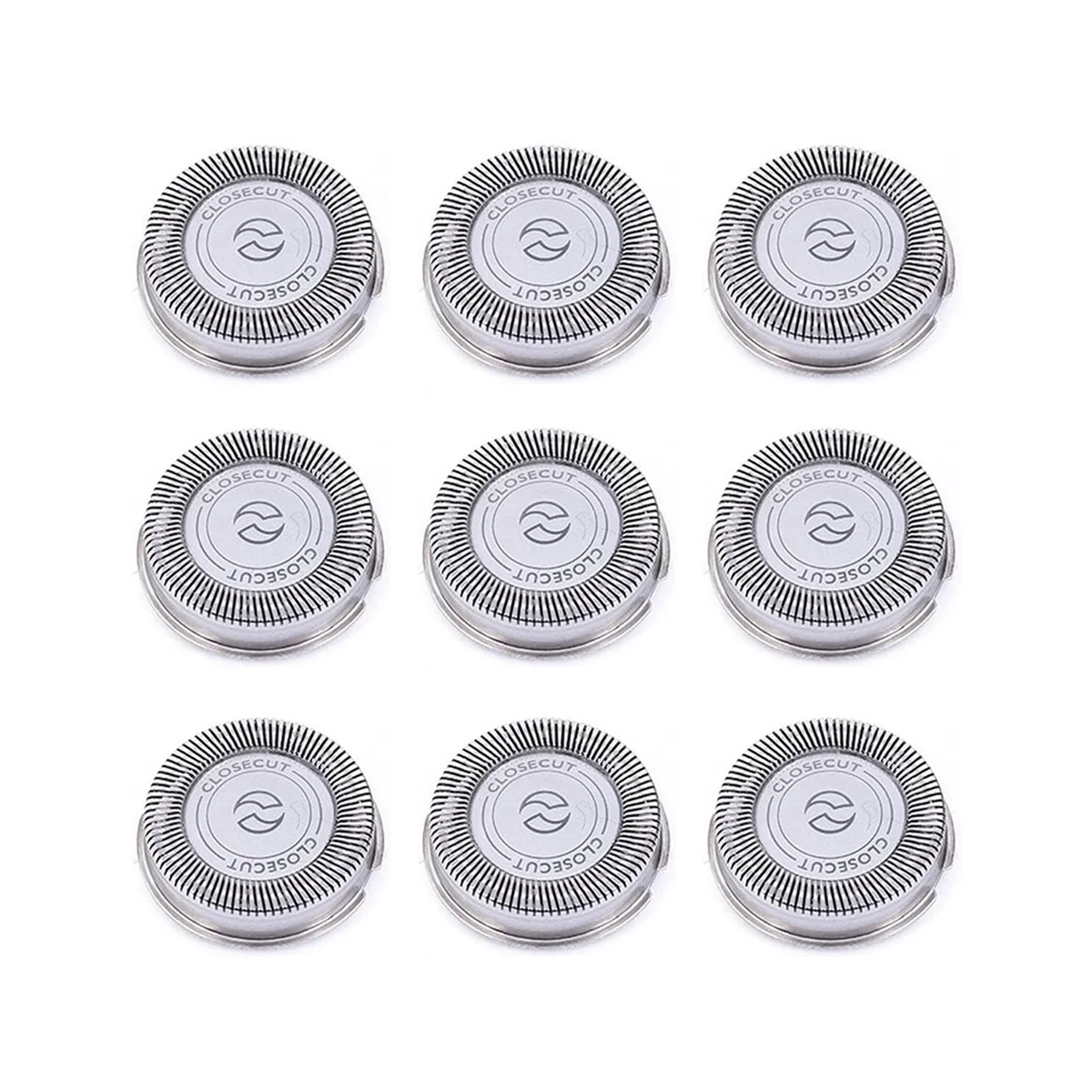 

9 Упаковок SH30 сменные головки для бритвы серии 3000, 2000, 1000 и S738, с прочными острыми лезвиями