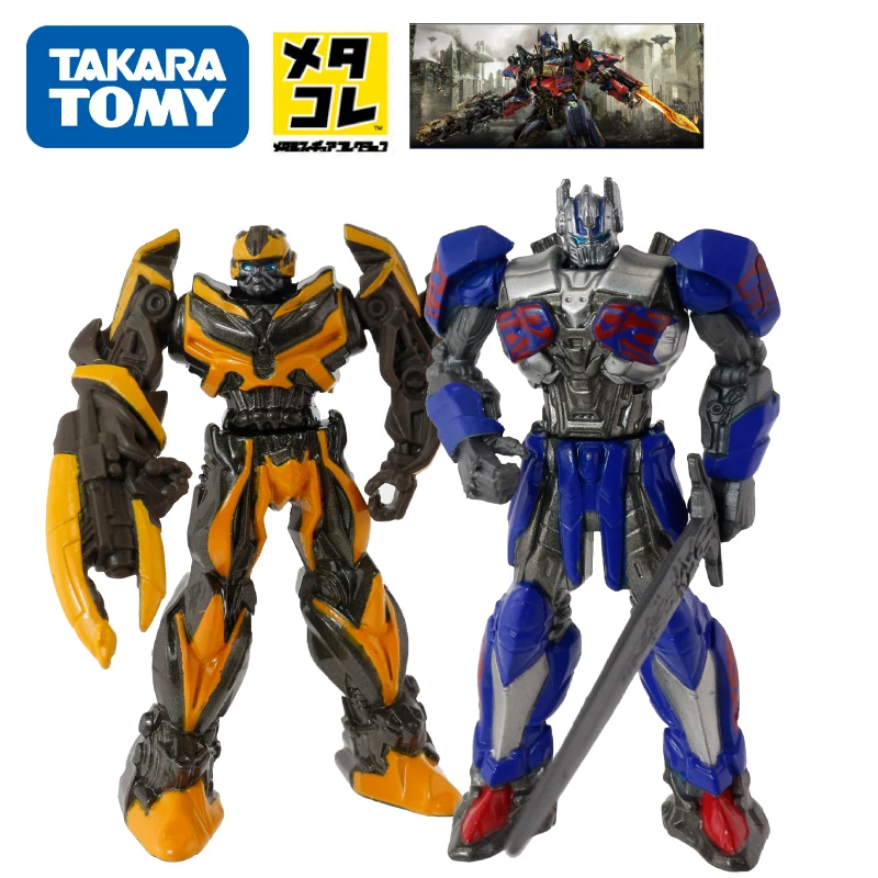 

Original Takara Tomy Tomica Anime Figure Alloy Doll Transformers Optimus Prime Bumblebee Megatron Transformers Toys for Children