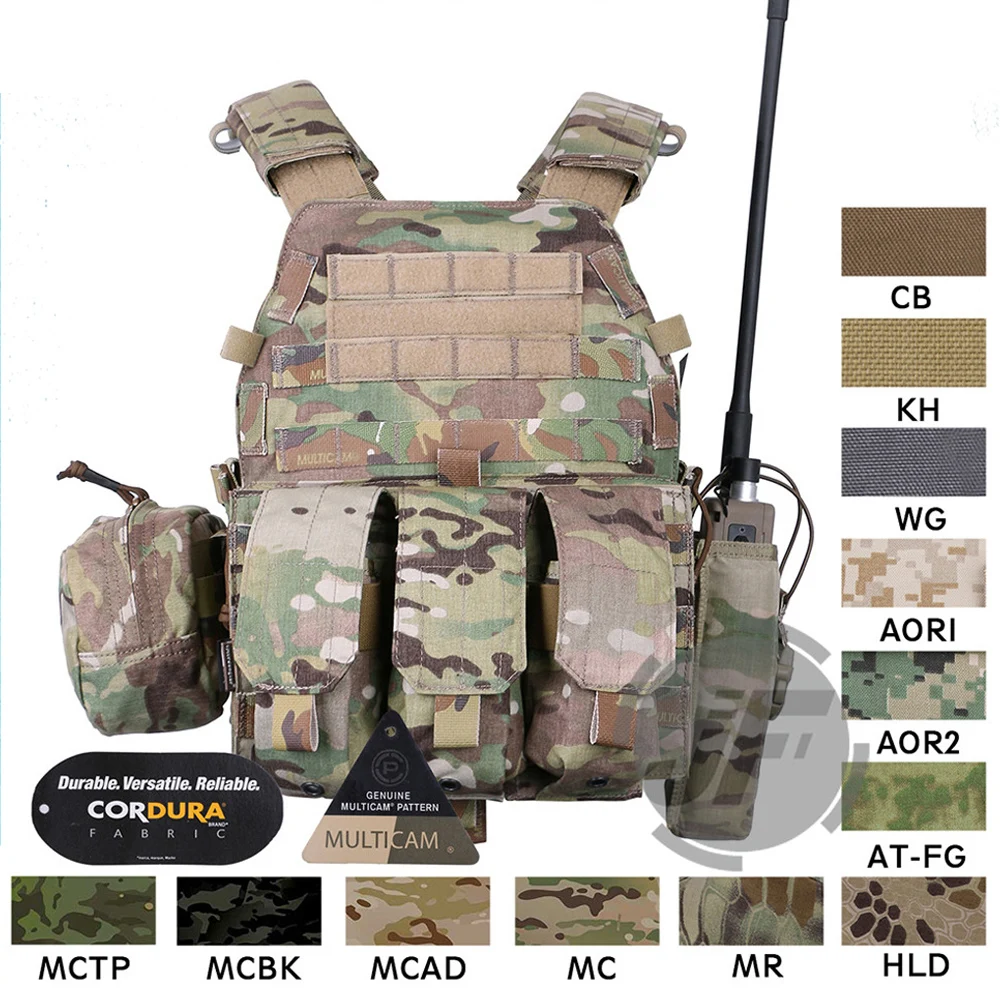 

Emersongear тактический жилет AVS Plate Carrier MOLLE LBT 6094A Emerson боевой жилет w/ M4 M16 5,56. 223 плитоноска тактическая