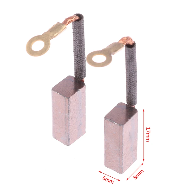 

2Pcs DC Water Pump Submersible Pump Motor Copper Battery Car Water Pump Carbon Brush 12V24V36V48V60V 17*8*6mm