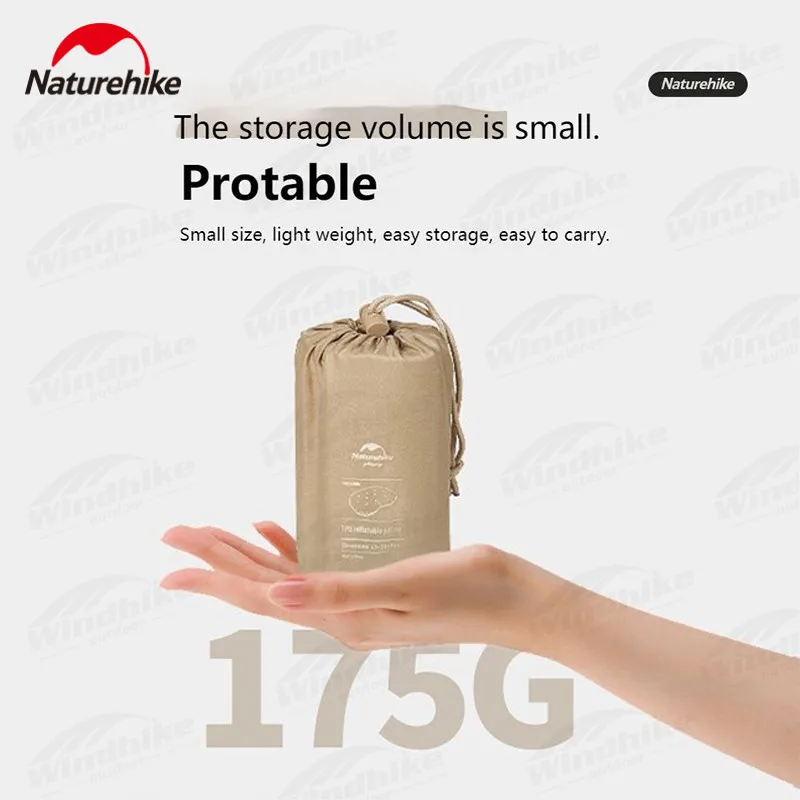 Naturehike Сверхлегкая 175 г надувная подушка из ТПУ портативная мягкая быстрая