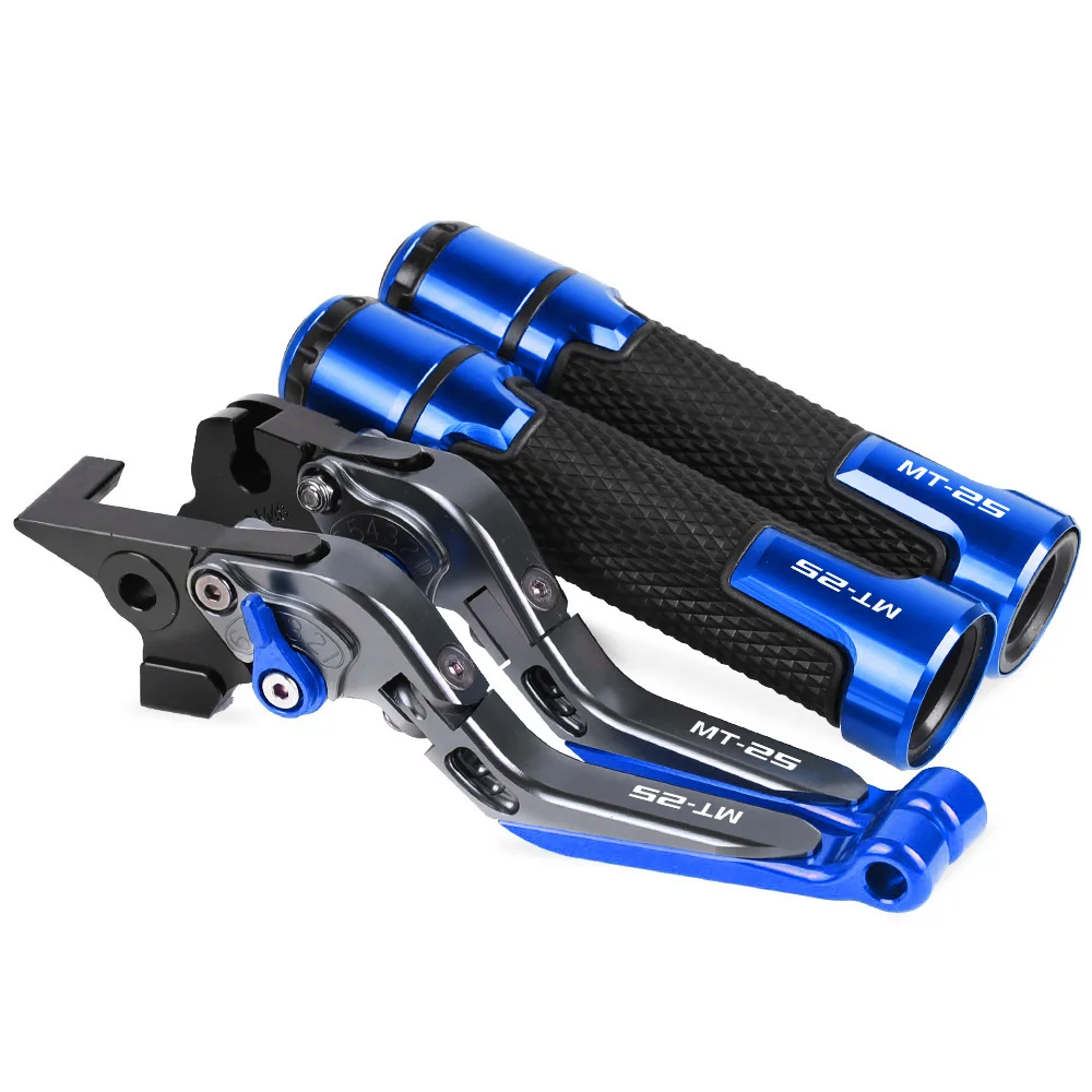 

MT25 2005-2006 FOR YAMAHA Motorcycle CNC Brake Clutch Levers Handlebar knobs Handle Hand Grip Ends FOR YAMAHA MT25 2005-2006