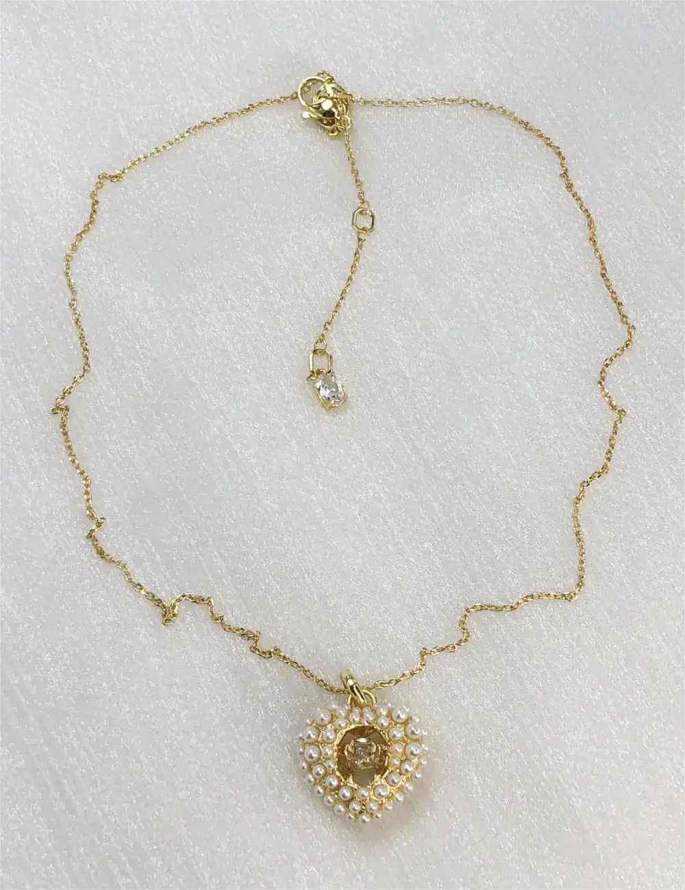 Модное ожерелье из стерлингового серебра 925 пробы с подвеской в форме циркония