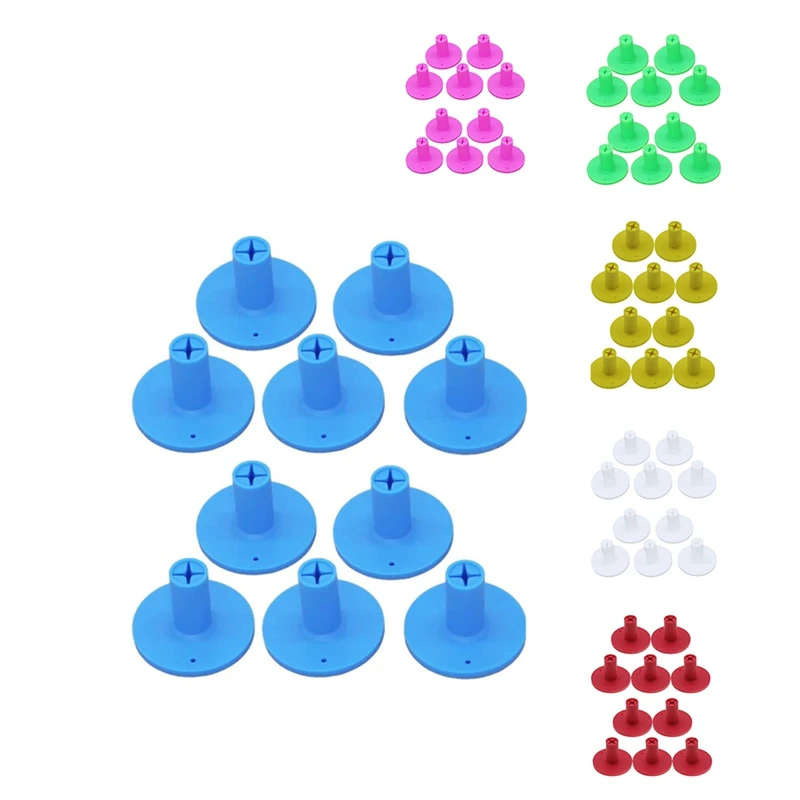

10Pcs Golf TPR Tee Holder Set For Golf Driving Range Tee Practice Tool Professional Golf Tees