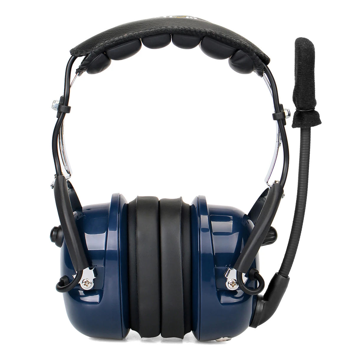 

Retevis EH050K Aviation Headphone Noise cancelling MIC Headset VOX Volume Adjustment Speaker with Finger PTT for Kenwood radio