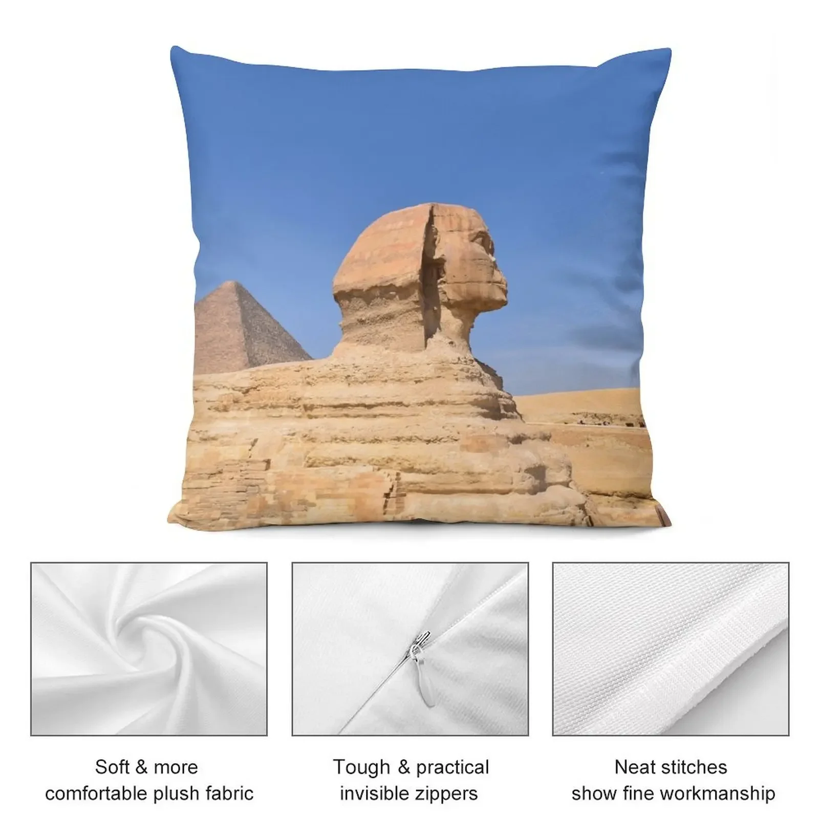 MKW-E.11 - Большой сфинкс Гизы декоративная подушка рождественские украшения чехол
