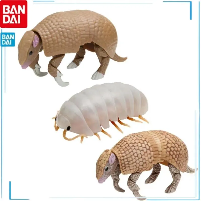 

In Shelf BANDAI Priodontes Maximus Porceeio Laevis Manis Pentadactyla Simulated Animal Action Figure Model Kids Toy Gifts