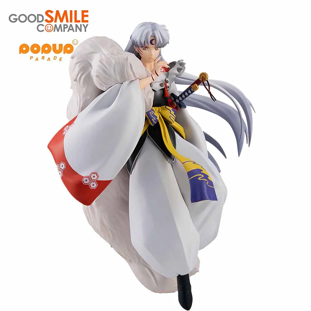 

In Stock Original Good Smile POP UP PARADE Inuyasha Sesshoumaru GSC PVC Anime Figure Action Figures Collectible Model Toy