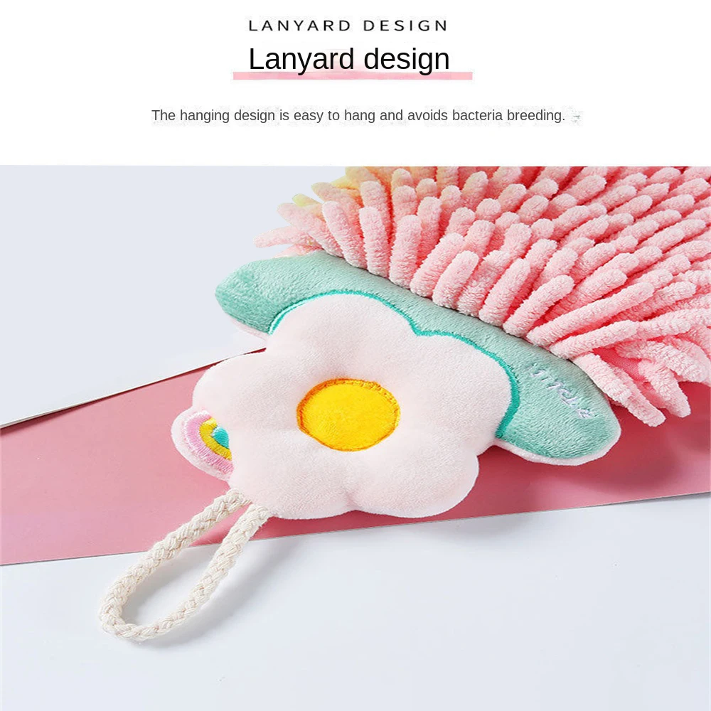 Настенное полотенце для рук супер впитывающая быстросохнущая ткань из синели