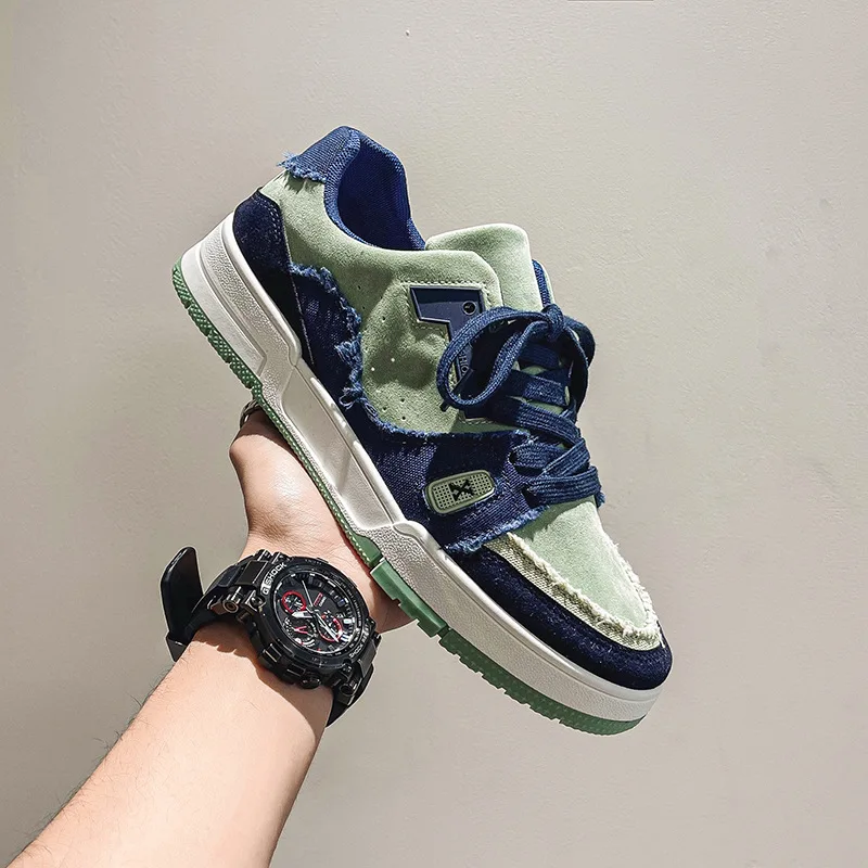 

2022 Summer Autumn New Men's Shoes Trend Board Sneakers Harajuku Style Students Casual Shoes Men's Outdoor Sports Shoe